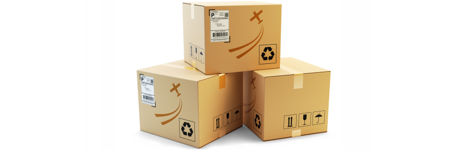 Online shopping parcels - handled by your UK mailbox