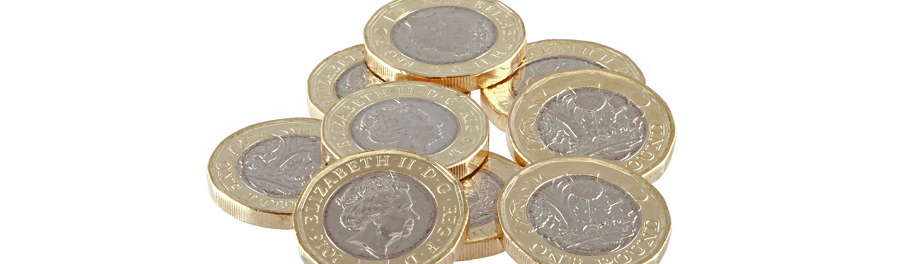 Pound coins - cheap forwarding and scanning for UK expats